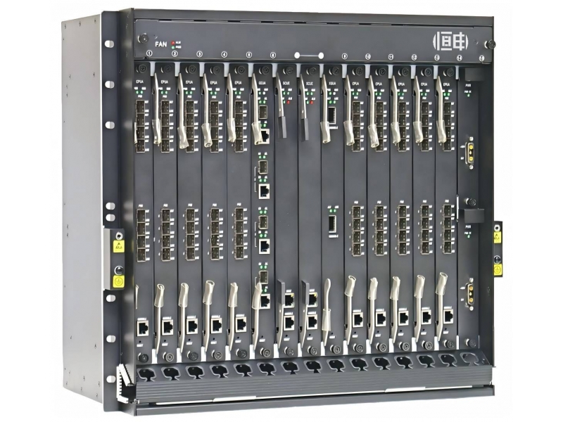恒申 xPON OLT HS-G8600-X3機(jī)筐式機(jī)架式OLT多業(yè)務(wù)大容量